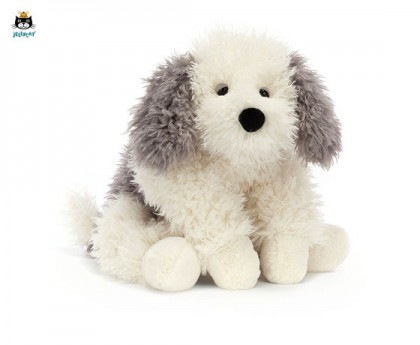 Jellycat Floofie牧羊犬（25厘米x40厘米）